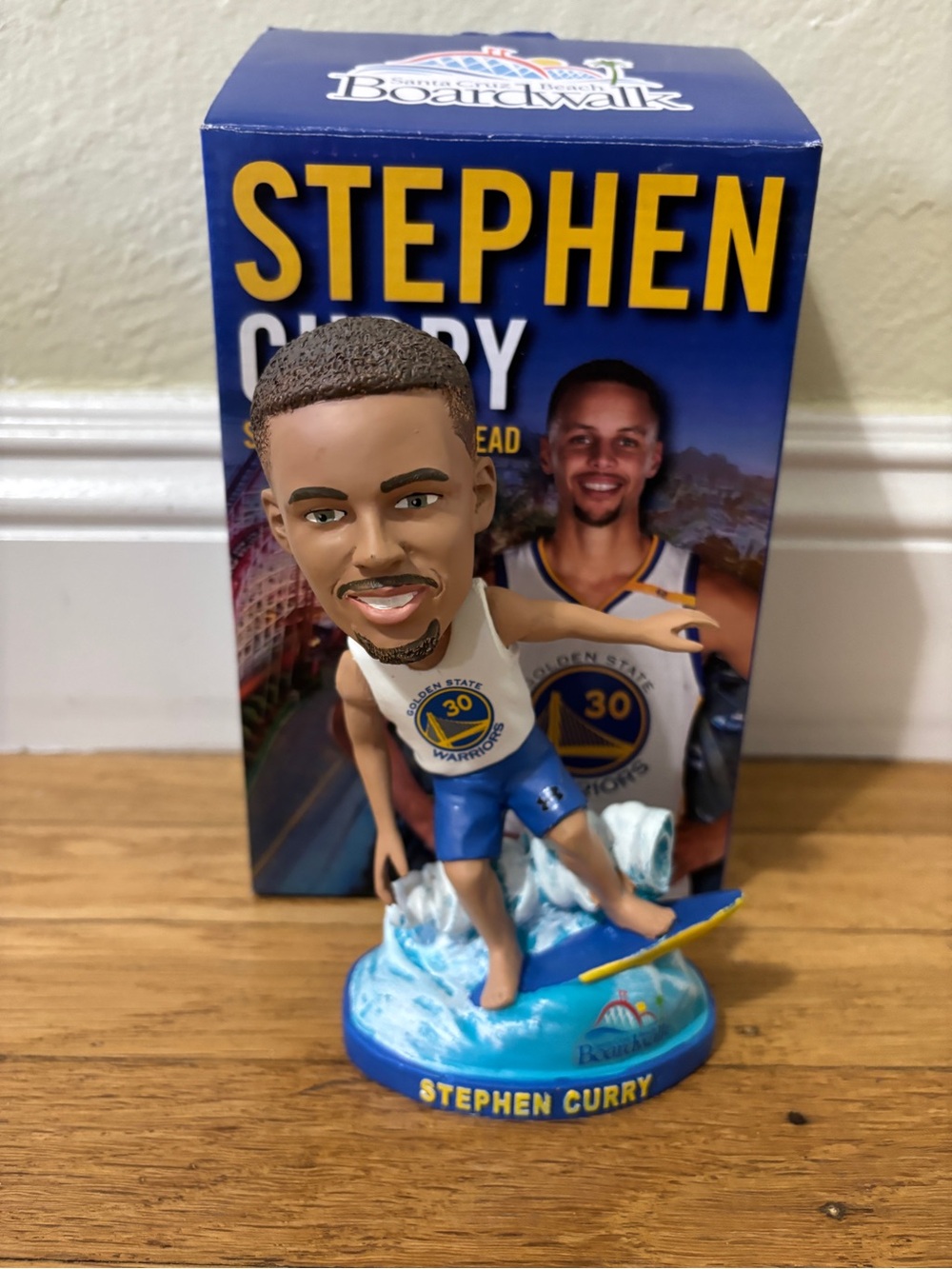 2017 Golden State Warriors Stephen Curry Surfin’ Bobblehead
